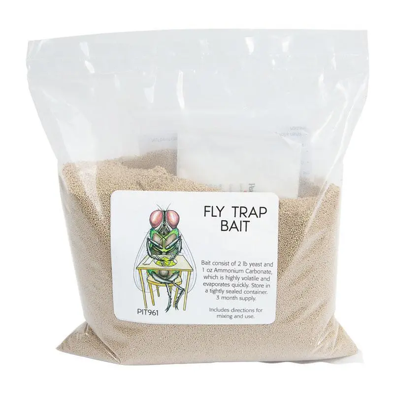 Extended-Use Fly Trap Bait Refill – 3-Month Supply For Reusable Traps 1