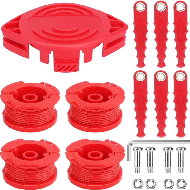 Eyoloty Cmzst0803 0.080" Auto-Feed Trimmer Spool Kit For Craftsman Cmcst910 Series – 16-Pack 1