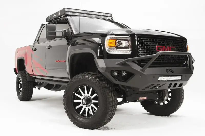 Fab Fours Vengeance Front Bumper – Gm15-V3152-B For Aggressive Off-Road Styling And Protection 1