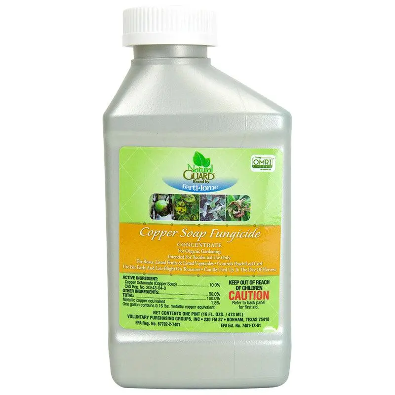 Fertilome Copper Soap Liquid Fungicide Concentrate – 16 Oz Pint 1