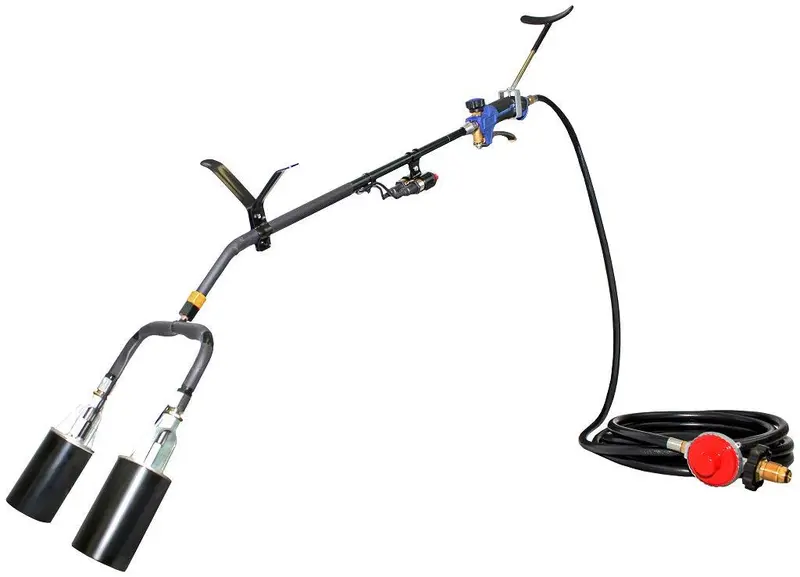Flame King Dual-Head 500,000 Btu Propane Weed Burner 1