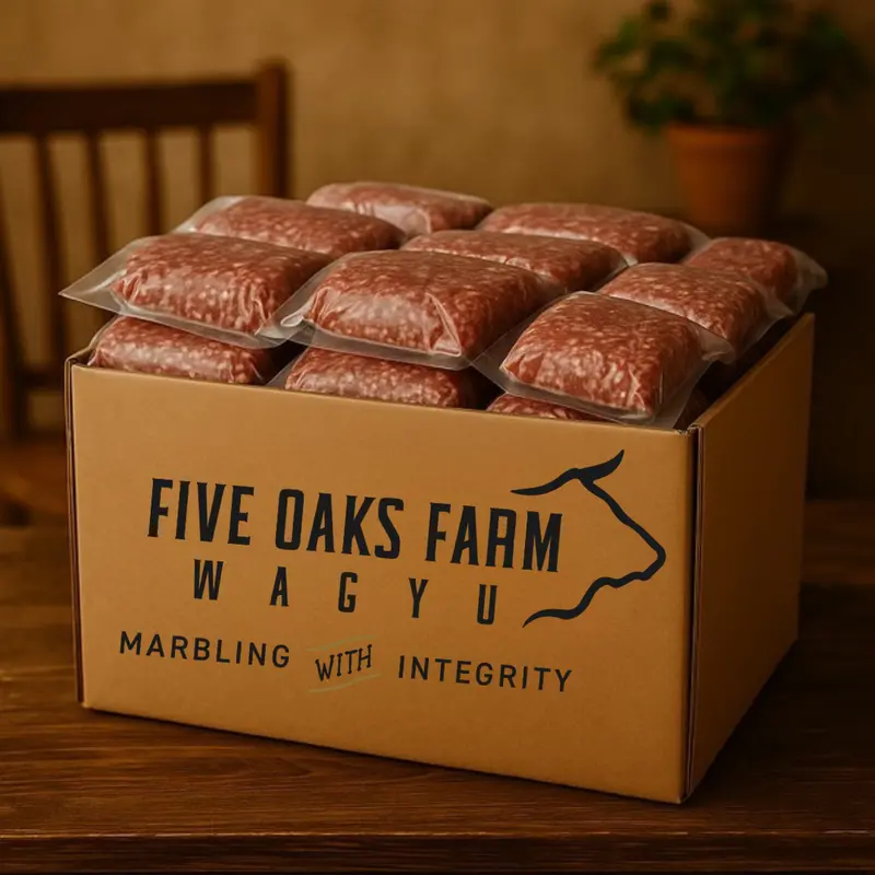 Fof 10 Lb Wagyu Ground Beef Variety Pack 1