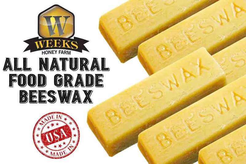 Food-Grade Beeswax By Weeks — Natural, All-Purpose Wax 1