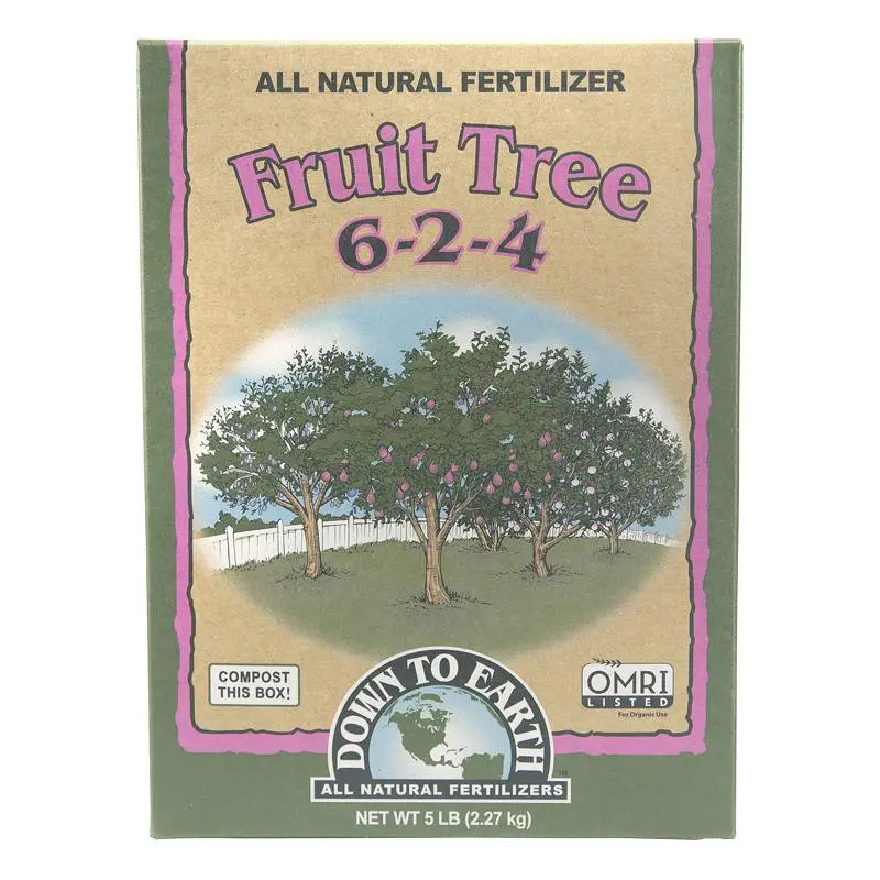 Fruit Tree Fertilizer Blend – 6-2-4 Npk (5 Lb Box) 1