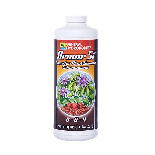 General Hydroponics Armor Si Silica Supplement (0-0-4) – 1-Quart Concentrate 1