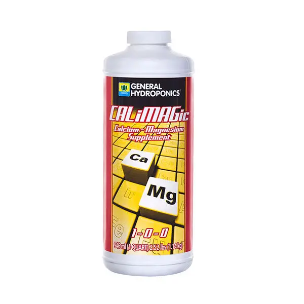 General Hydroponics Calimagic Calcium-Magnesium Supplement (1-0-0) – 1-Quart Bottle 1