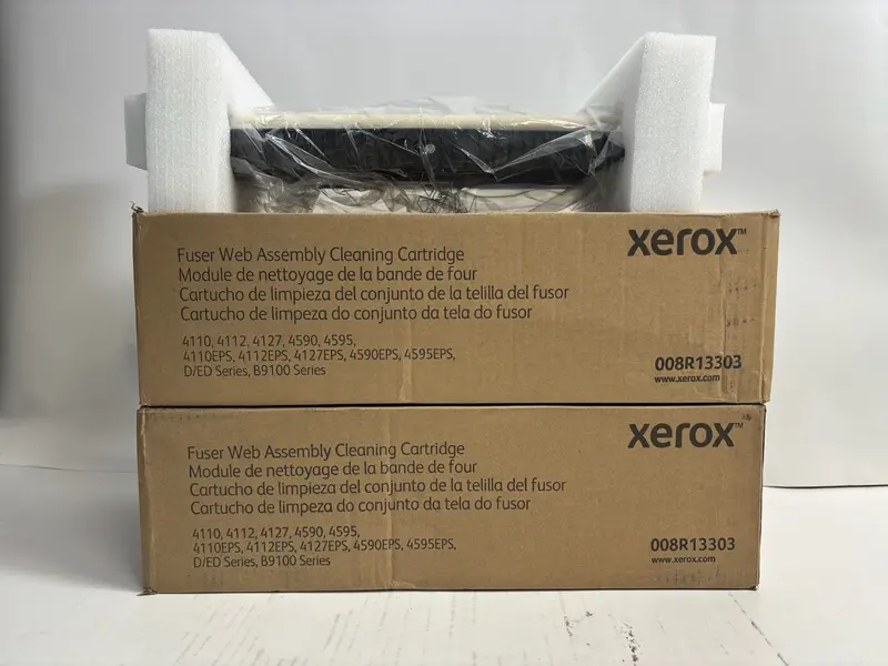 Genuine Xerox 4110 / B9136 Fuser Web Assembly Cleaning Cartridge – 2 Open Units (008R13303) 1