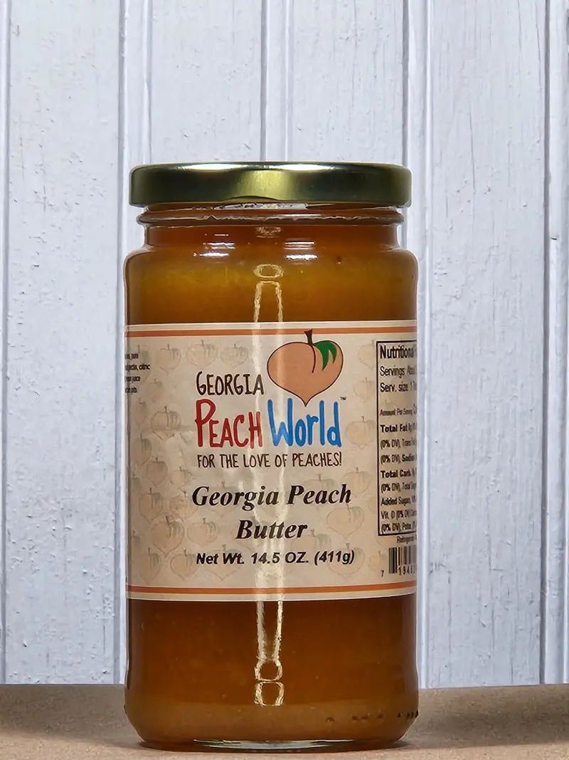 Georgia Peach Butter – 14.5 Oz Jar 1