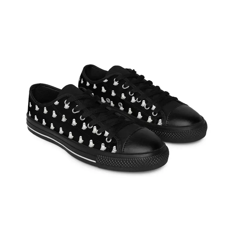 Ghost 1 Halloween Men'S Low-Top Casual Sneakers 1
