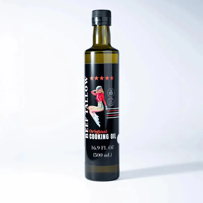 Grass-Fed Beef Tallow Cooking Oil – Flavor-Optional, Professional-Tested 1