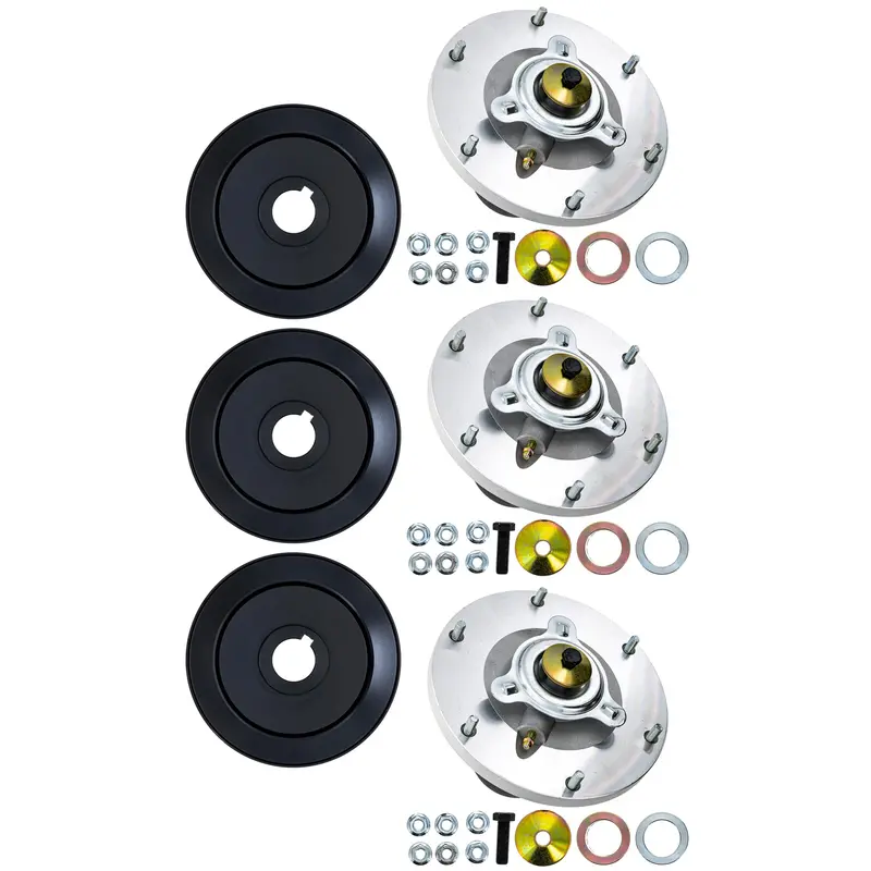 Grasshopper 125V/G4/127/226V 52-Inch Spindle Kit (3-Pack) – 623781 & 415902 1
