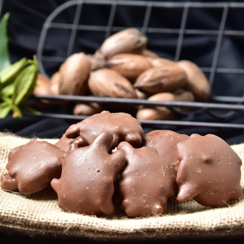 Handcrafted Chocolate Pecan Turtles – Gourmet Confection 1