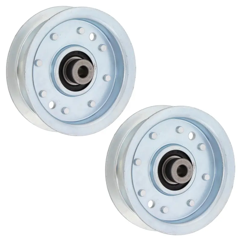Heavy-Duty Flat Idler Pulley For Central Park, Hechinger, And General Lawn Equipment (Model 756-0542) – 2-Pack 1
