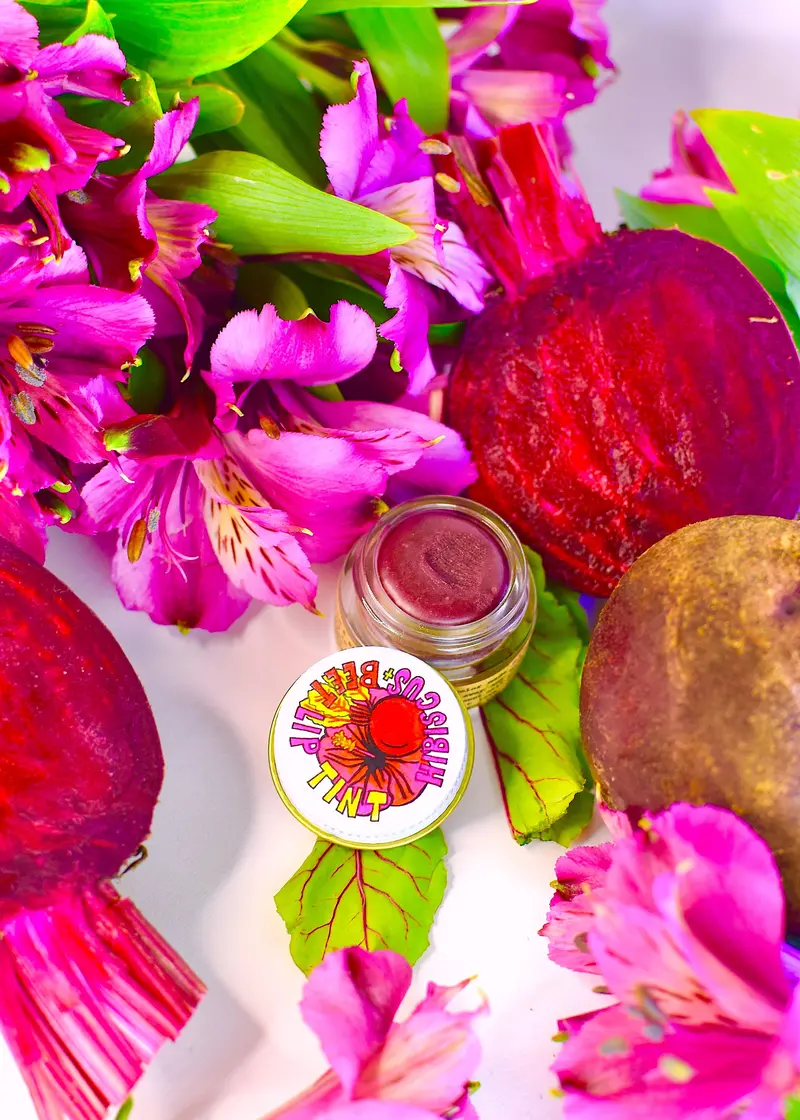 Hibiscus & Beet Lip Tint – Natural, Buildable Color With Botanical Benefits 1