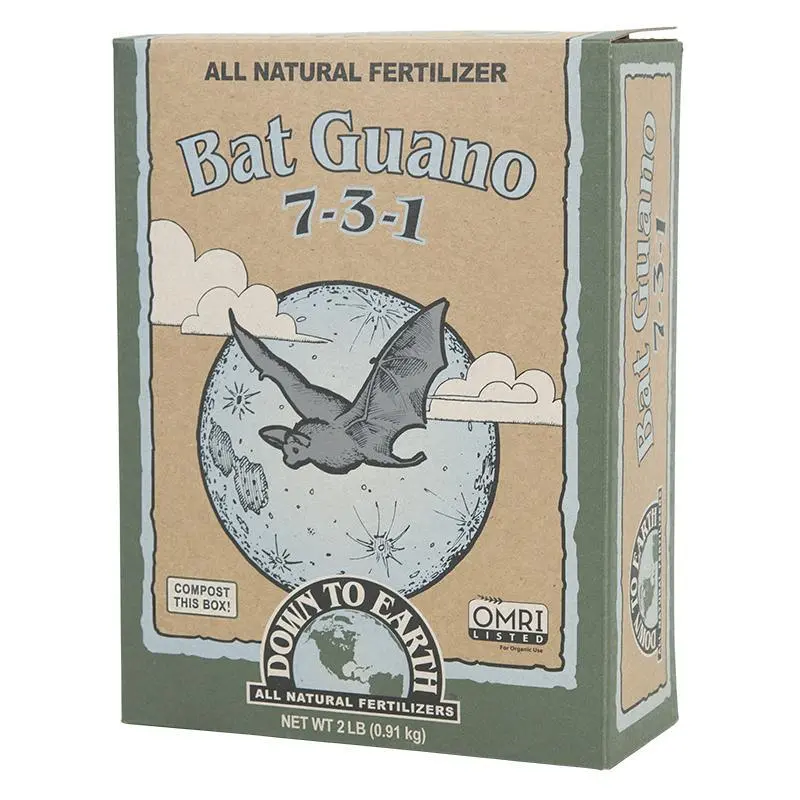 High-Nitrogen Bat Guano Fertilizer – 7-3-1 Organic Soil Booster (2 Lb) 1