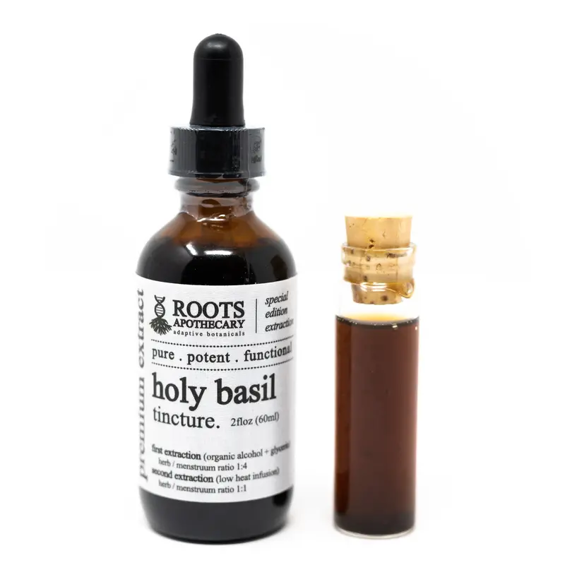 Holy Basil Adaptogenic Tincture 1