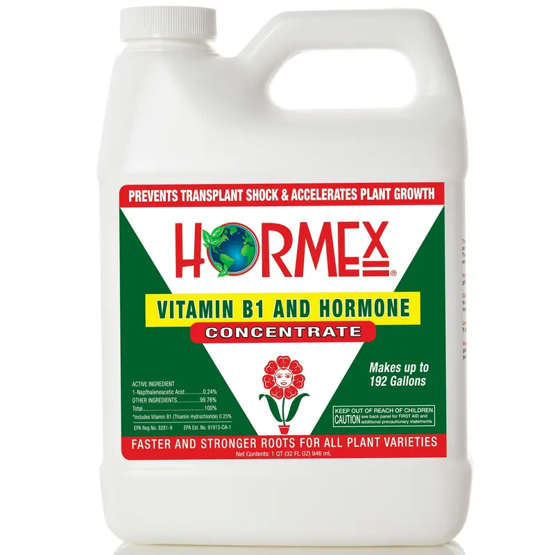 Hormex Rooting Hormone Concentrate With Vitamin B1 – Transplant Shock Preventer 4