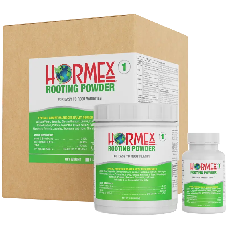 Hormex Rooting Powder #1 – Gentle Iba Formula For Tender Cuttings 1