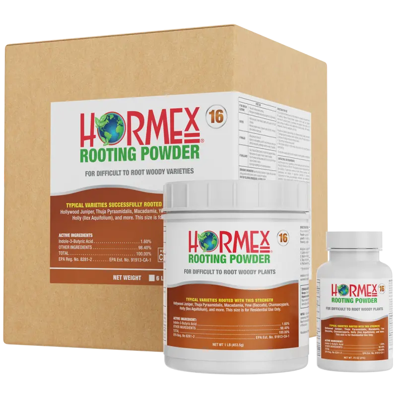 Hormex Rooting Powder #16 – High-Potency Iba For Tough Hardwood Cuttings 1