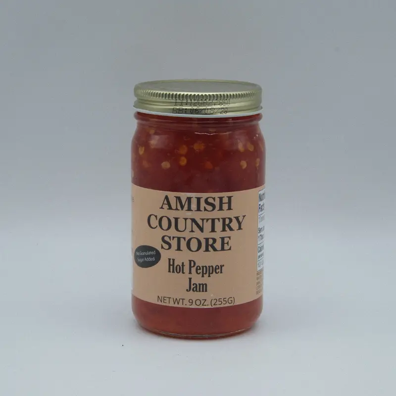 Hot Pepper Jam (No Added Sugar) – 9 Oz 1