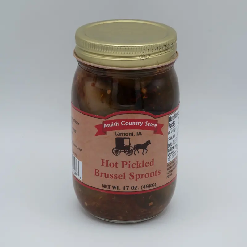 Hot Pickled Brussels Sprouts – Zesty Fermented Snack 1