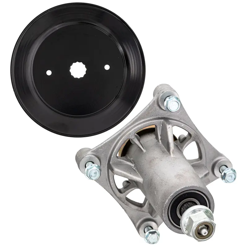Husqvarna Poulan Pro Mk1013446 Spindle And Idler Pulley Assembly 1
