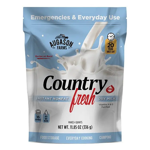 Instant Nonfat Dry Milk (Pouch) – 16 Servings 1