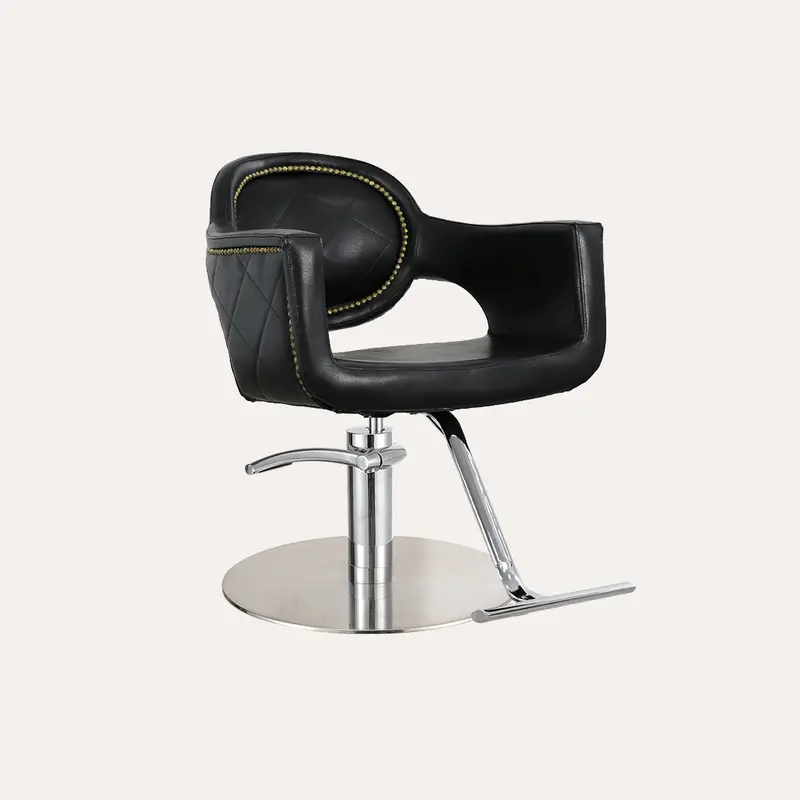 Juliet Contemporary Salon Chair With Curved Silhouette 1