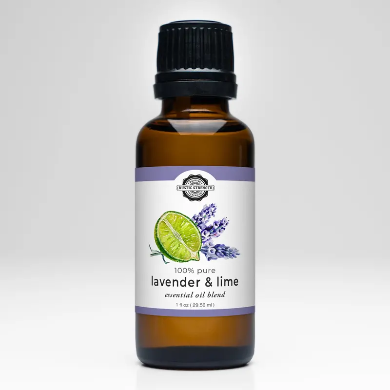 Lavender And Lime Brightening Essential Oil Blend 1