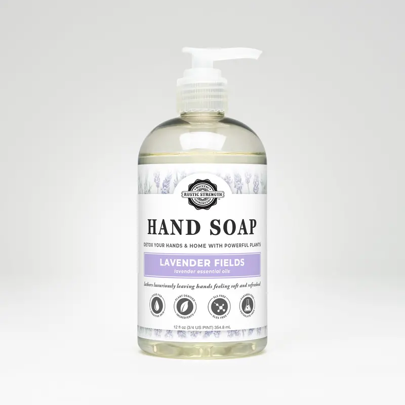 Lavender Fields Hand Soap – Relaxing Aroma With Skin-Nourishing Oils 1