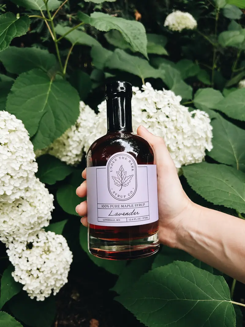 Lavender-Infused Maple Syrup – Floral, Elegant Gourmet Sweetener 1