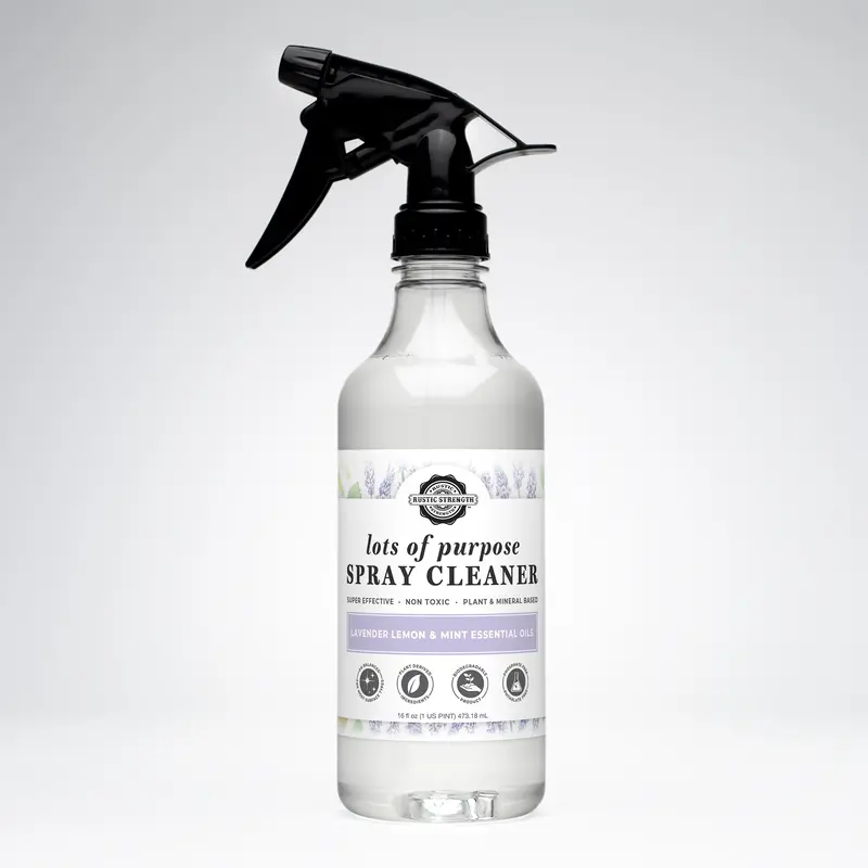 Lavender & Lemon Mint All-Purpose Spray Cleaner – Naturally Fragranced & Effective 1