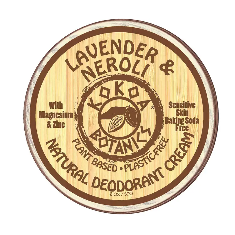 Lavender & Neroli Deodorant Cream – Baking Soda-Free Formula For Sensitive Skin 1