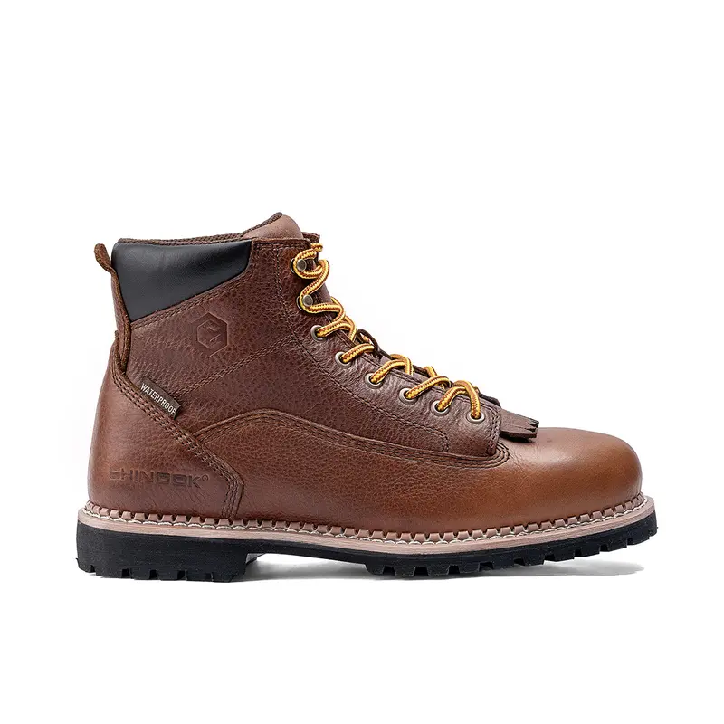 Logger Waterproof Men’S Work Boot – 6-Inch Brown Rugged Construction 7