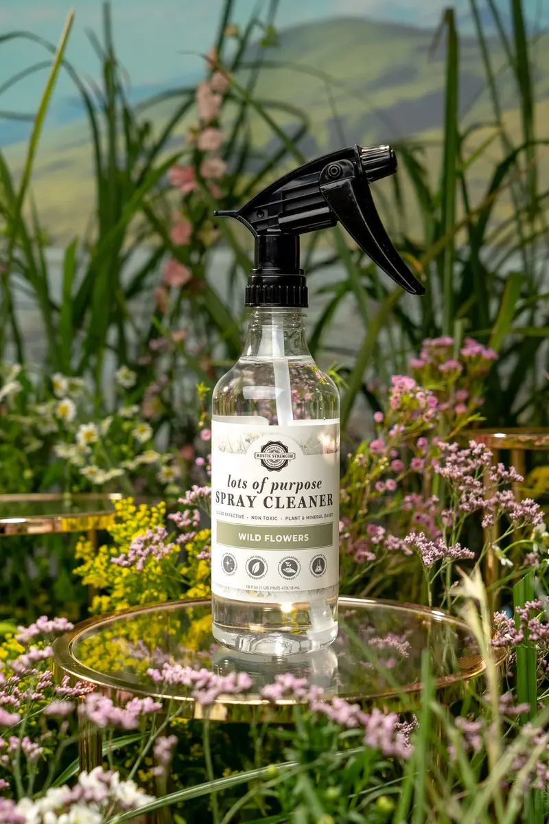 Lots Of Purpose Wild Flowers All-Purpose Cleaner: Non-Toxic, Multi-Surface Spray For Kitchens, Bathrooms, And Beyond 1