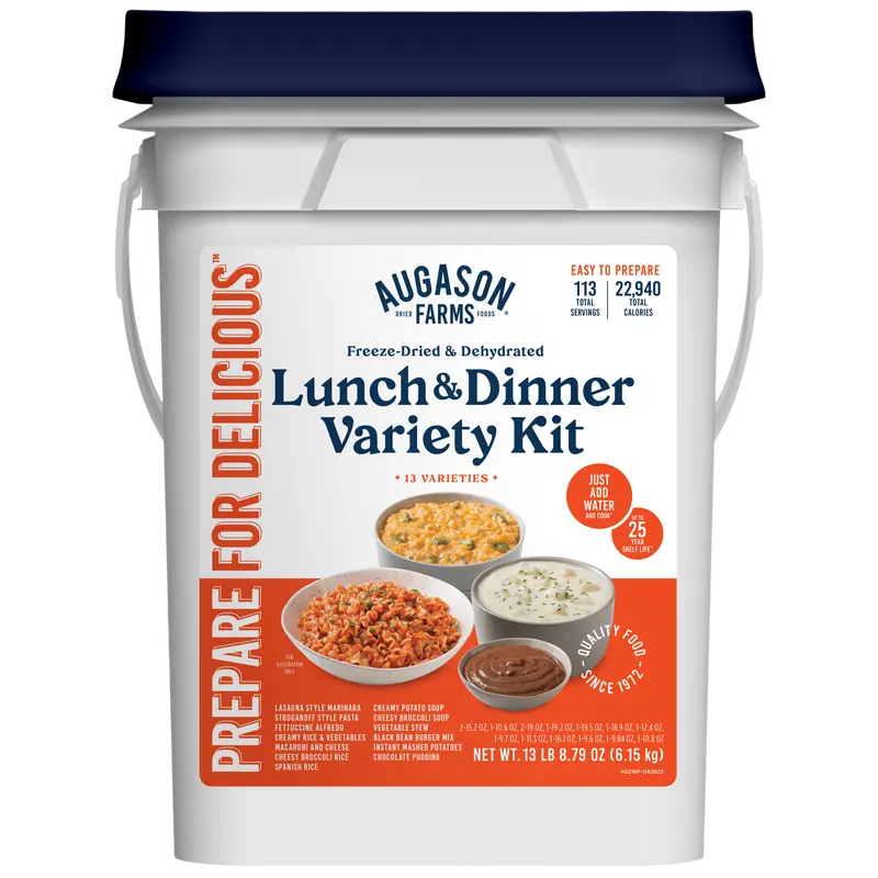 Lunch & Dinner Variety Pail – 122 Servings 1