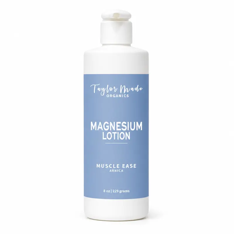 Magnesium-Infused Organic Muscle Ease Lotion For Recovery 1