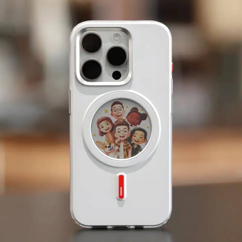 Magnetic E-Ink Smartphone Case – Glare-Free Customizable Display 1