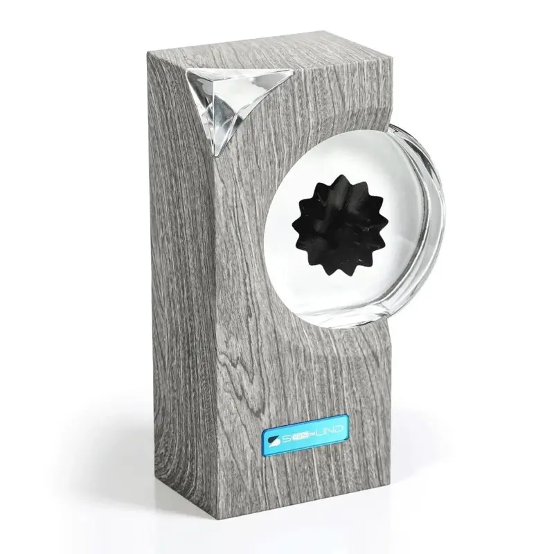 Magnetic Ferrofluid Lamp With Audio-Responsive Lighting 1