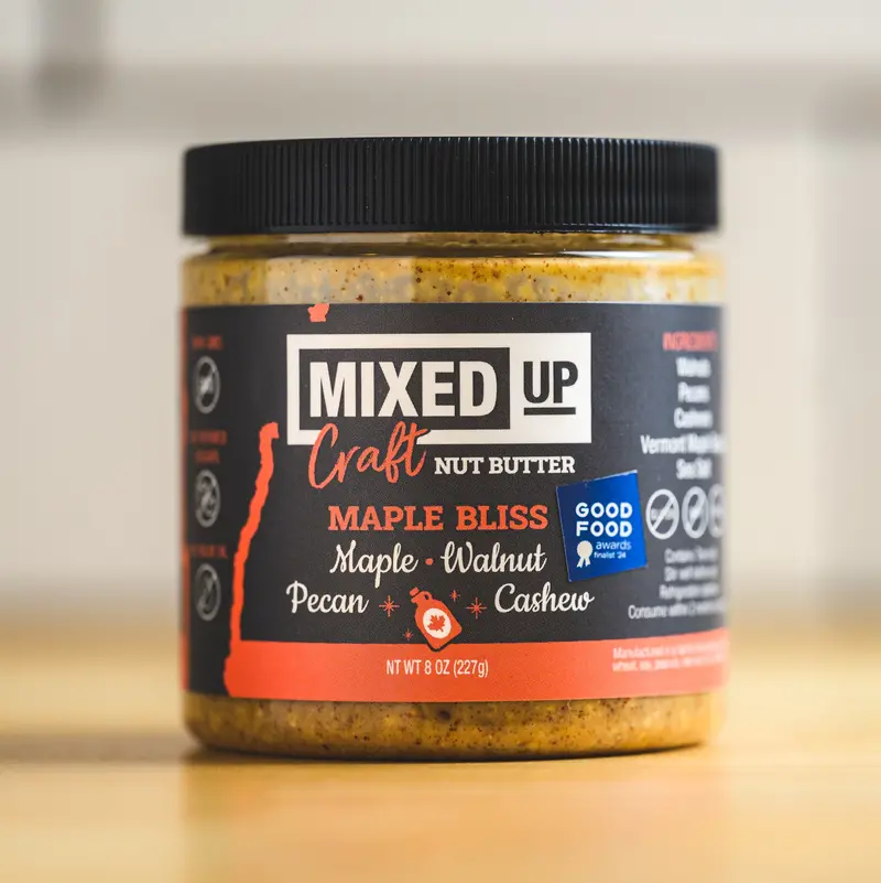 Maple, Walnut & Pecan Butter – 8 Oz Vermont-Inspired Nut Spread 1