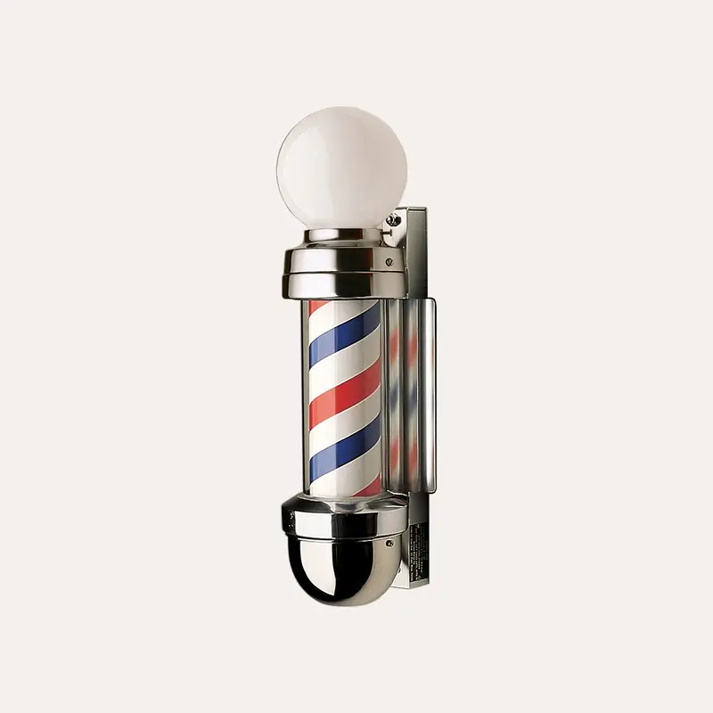 Marvy Upright Barber Pole Wm410 With Rotating Cylinder 1