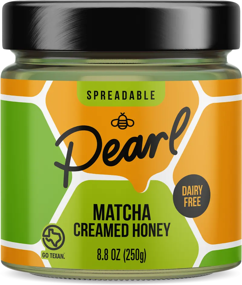 Matcha Green Tea Creamed Honey – Antioxidant-Rich Infused Honey 1