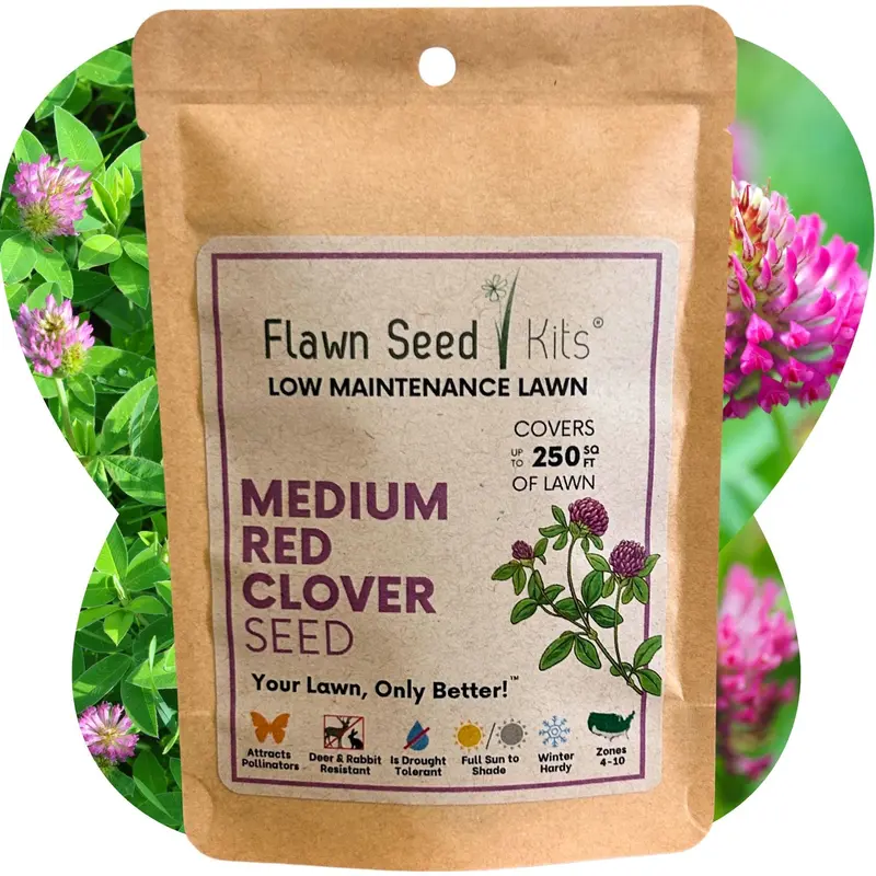 Medium Red Clover Forage & Pollinator Seed Pouch 2