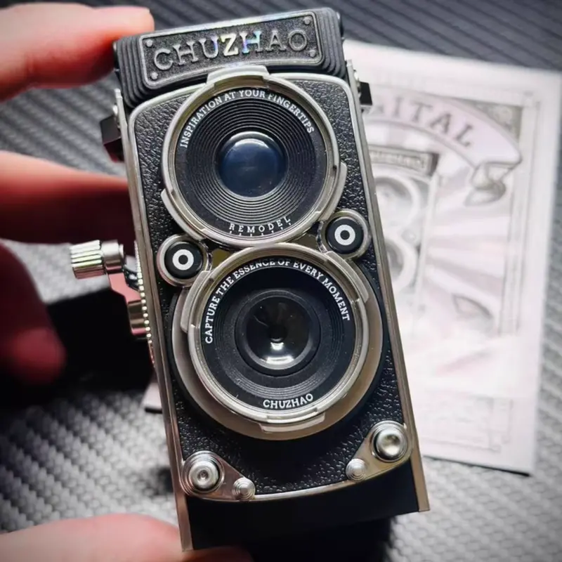 Mini Digital Retro-Style Camera – Functional Decor Piece 1