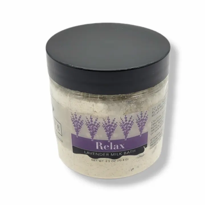 Mini Lavender Milk Bath Soak For Calming Relaxation 1