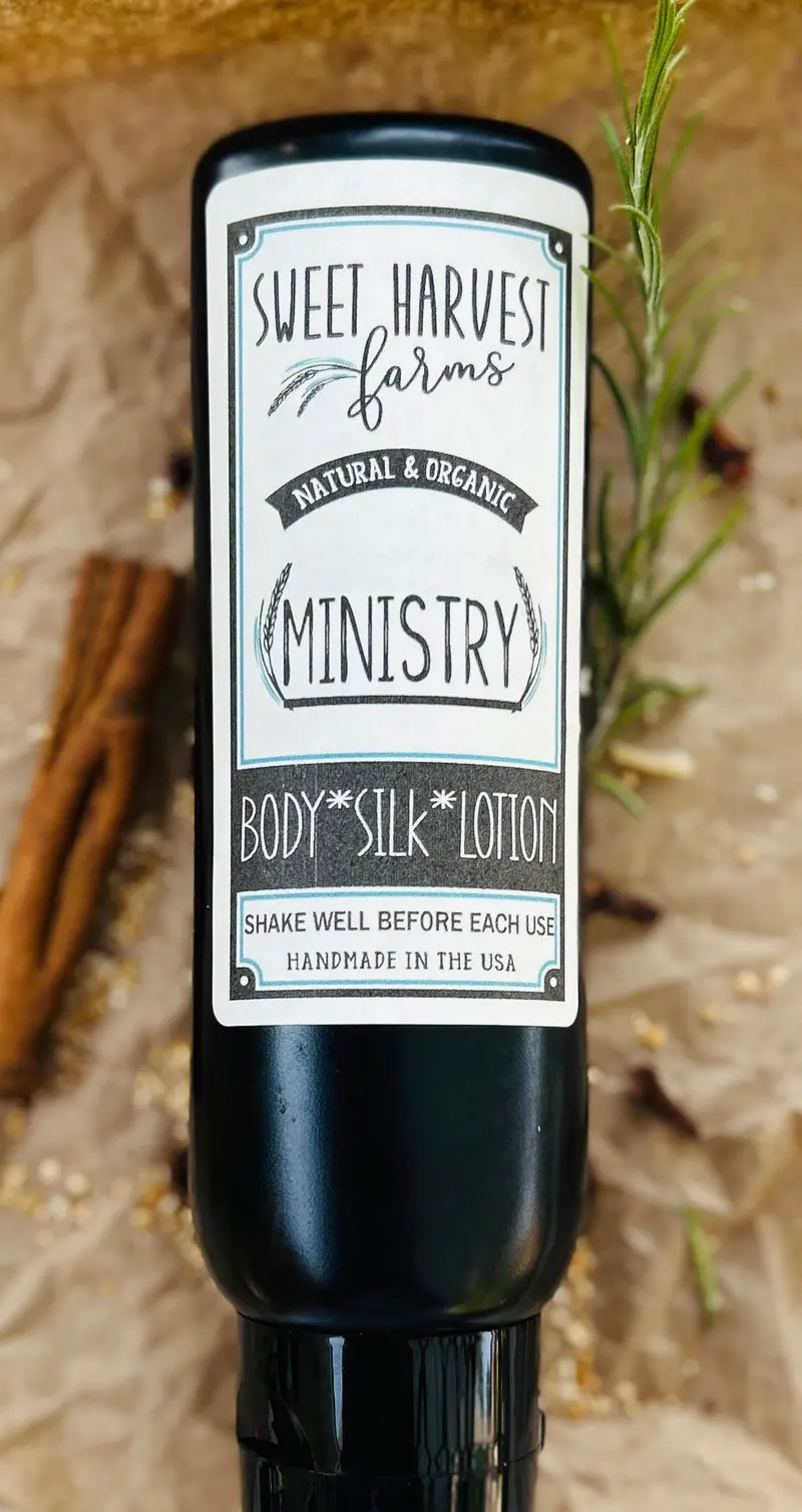 Ministry Organic Luxurious Lotion With Thieves Oil Blend 1