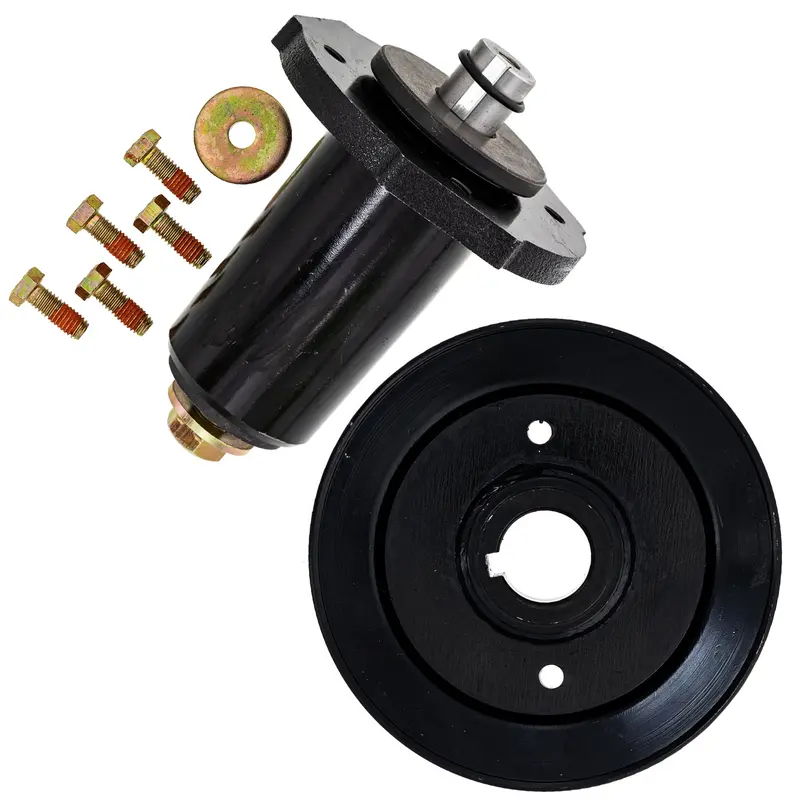Mk1013464 Lawn Mower Spindle And Pulley Replacement Kit 1