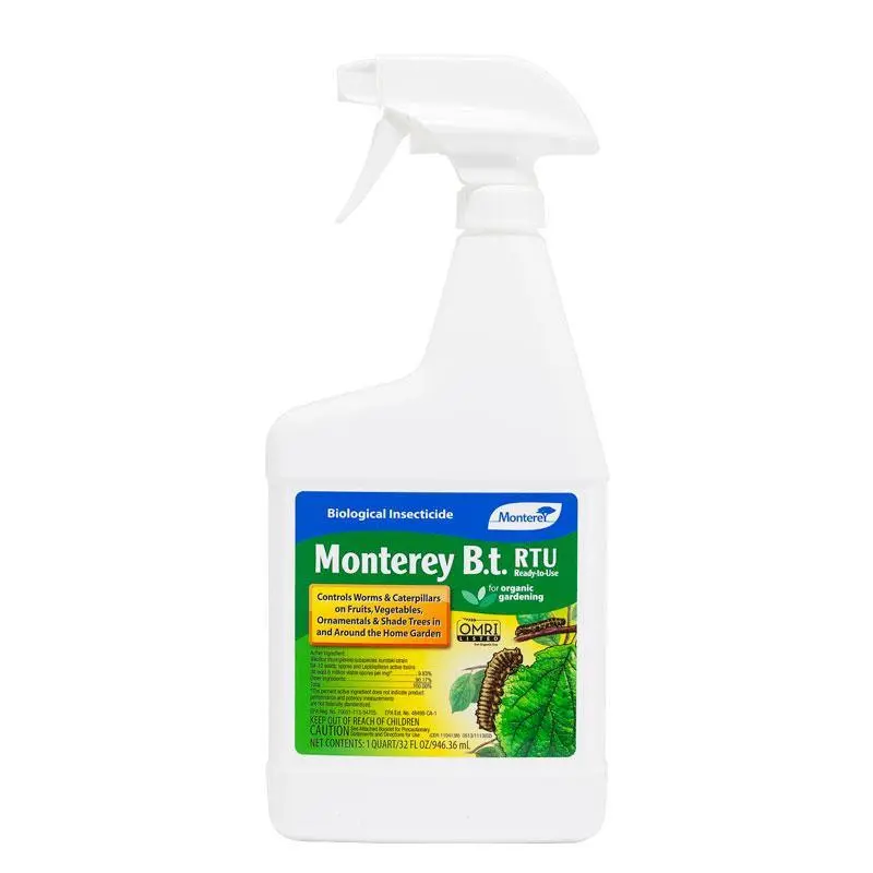 Monterey Bt Ready-To-Use Insecticide – Quart Size 1