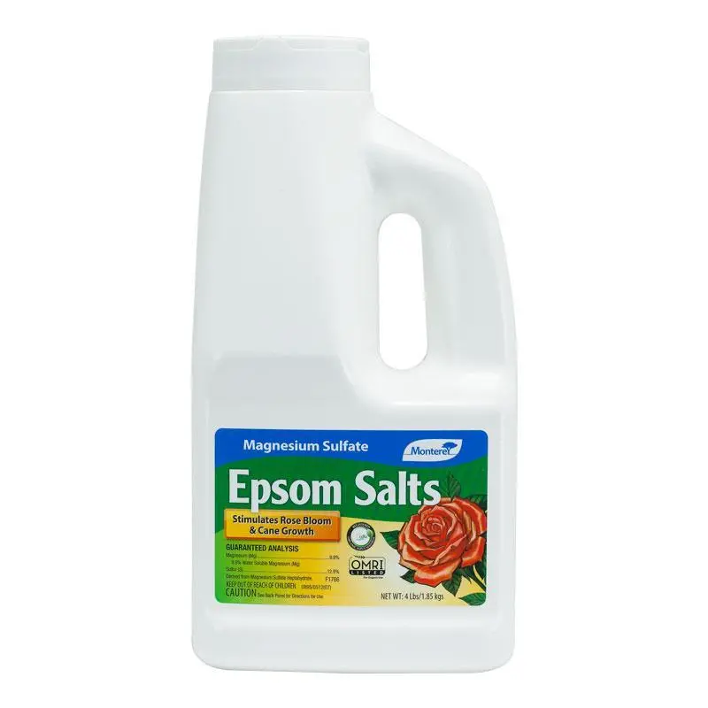 Monterey Epsom Salts – Magnesium Sulfate, 4-Lb Bag 1