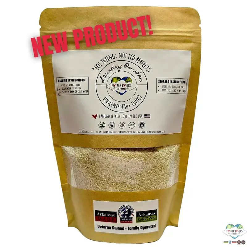 Mother Lovin Ultra Clean Laundry Detergent Powder – Zero-Waste, Organic, Handmade 1